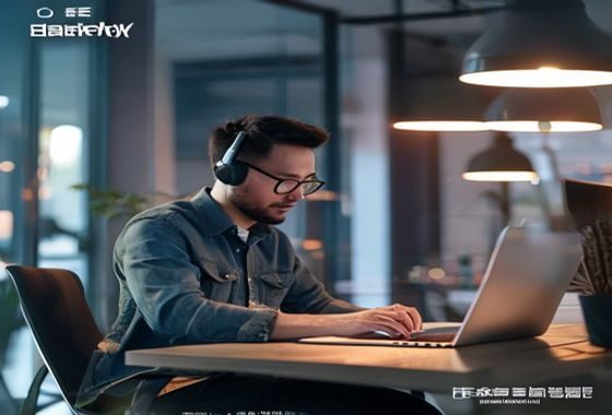 开云官网用户成功案例封面，用户在明亮现代办公室使用笔记本电脑登录开云官网，画面温暖专业